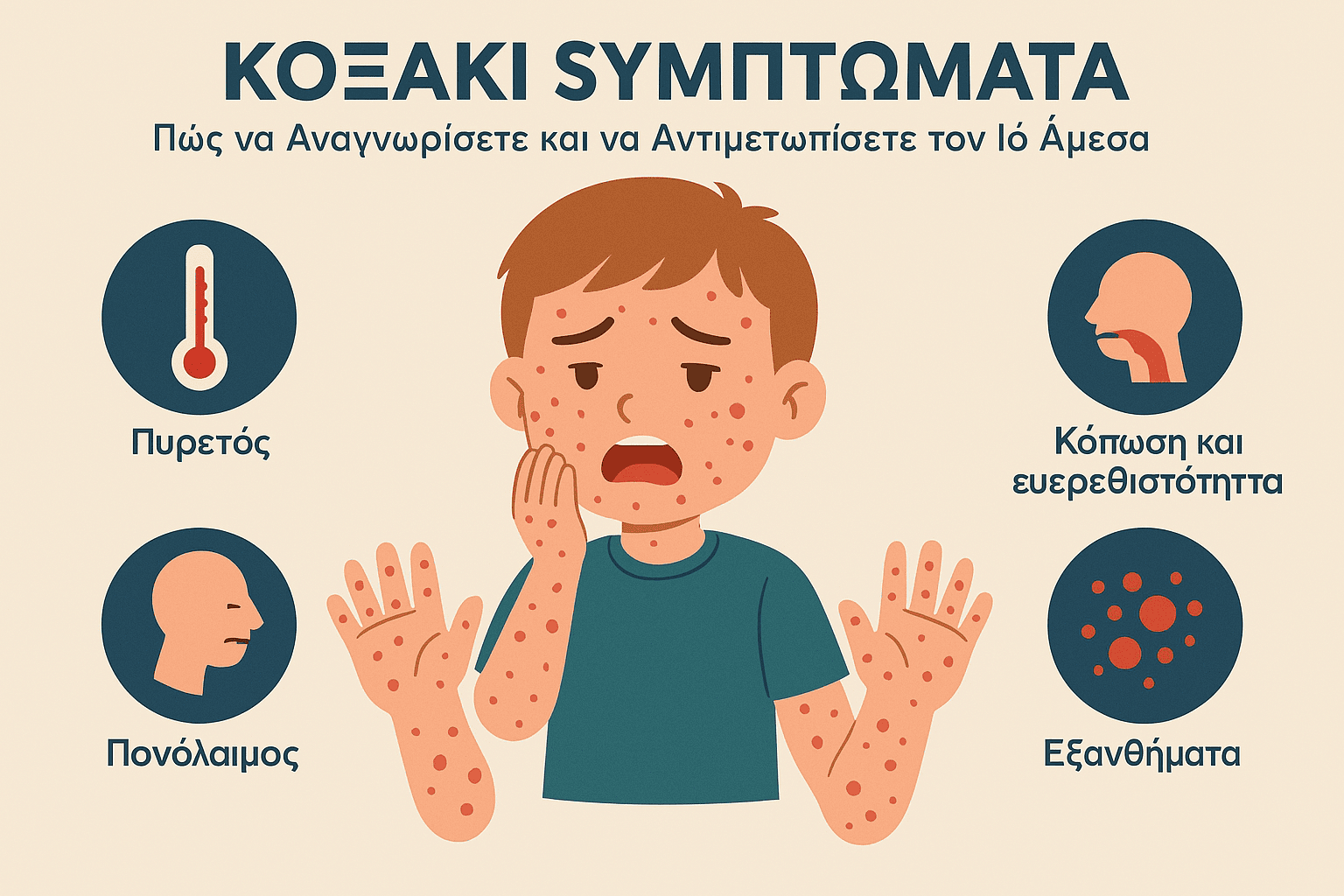 Κοξακι Συμπτώματα