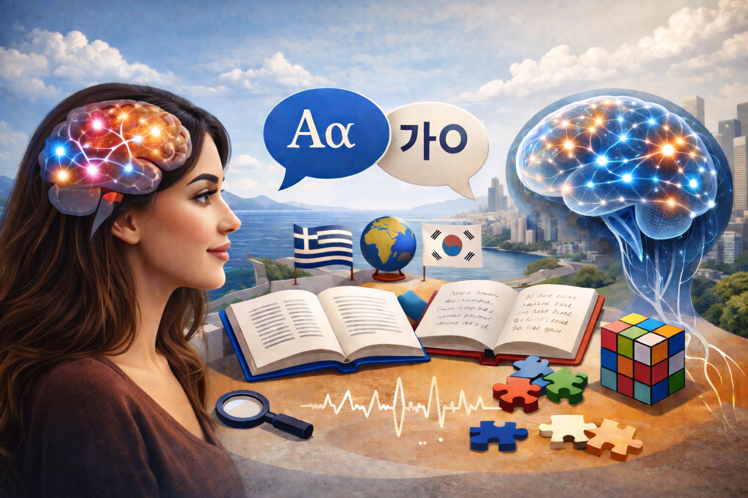 deyteri glossa epireazei egkefalo png