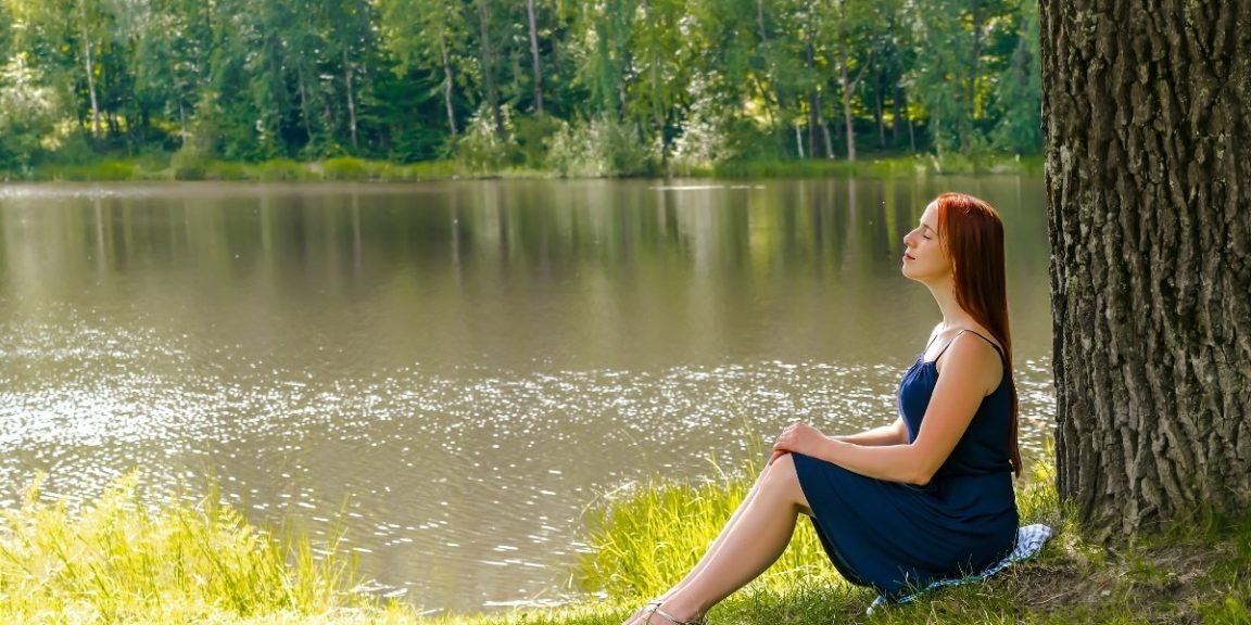 2345393117 woman nature tree lake jpg