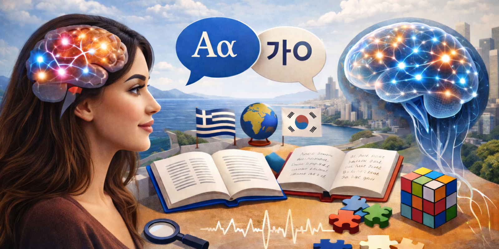 deyteri glossa epireazei egkefalo png