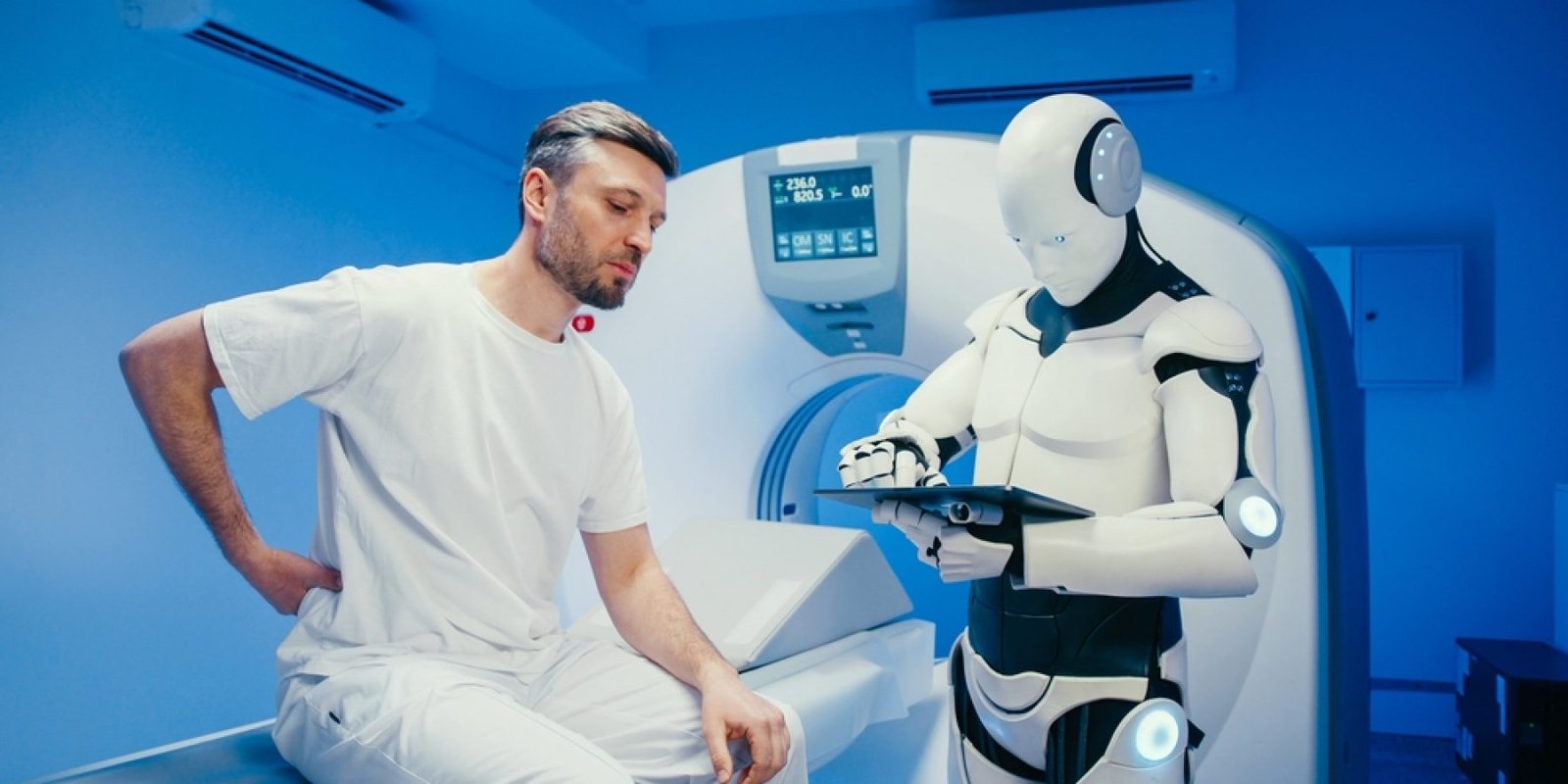 robot ai doctor patient shutterstock 2636040279 jpg