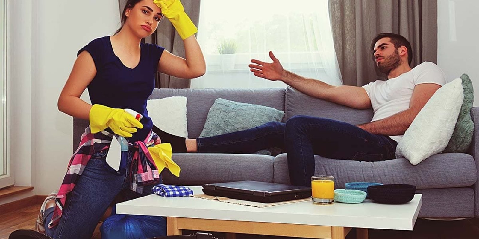 «Ανδρες: Τα Οφέλη του Σεξ από τις Οικιακές Δουλειές»