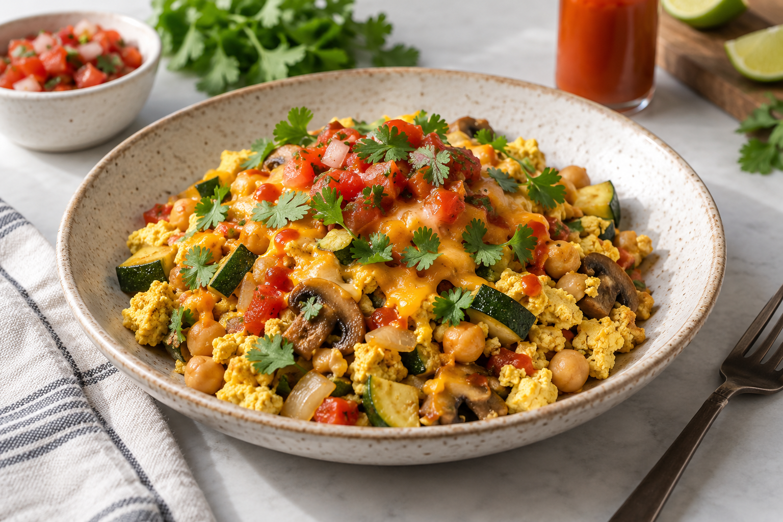 tofu scramble lachanika myes osta png